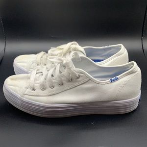 Keds Dream Foam White Sneakers Size 7
